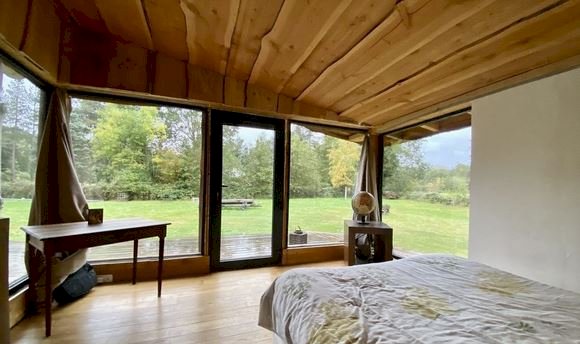 Très jolie maison en rondins dans son écrin de verdure à l'orée de la forêt d'Orléans - Photo 12 - Nibelle