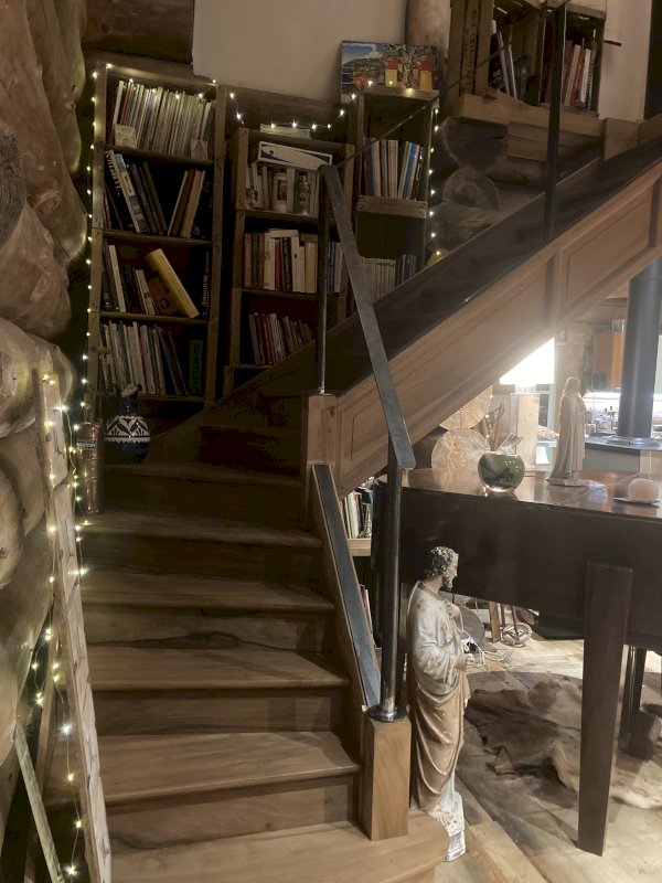 Très jolie maison en rondins dans son écrin de verdure à l'orée de la forêt d'Orléans - Photo 6 - Nibelle